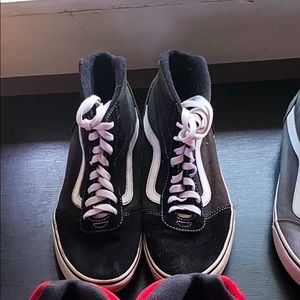 Black original vans (High)
